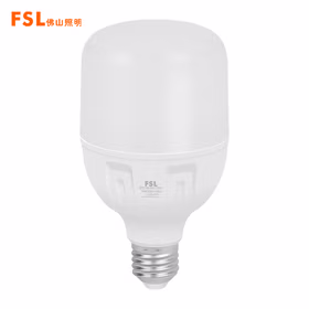 佛山照明（FSL）LED灯泡柱形球泡节能球泡物业商用大功率光源超亮E27螺口灯泡15W白光（6500K）