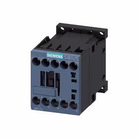 西门子 功率接触器,9A,4kW, 2NO+2NC 220VDC4极,尺寸S00螺栓型端子连接；3RT25161BM40