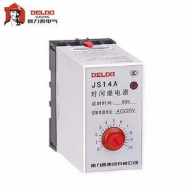 德力西电气 晶体管时间继电器；JS14A 0.5-5S AC380V