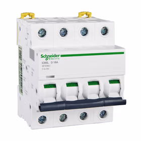 施耐德电气 小型断路器；iC65L 4P D16A