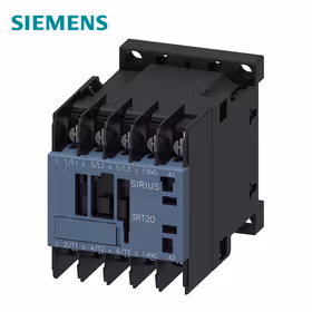 西门子 功率接触器,9A,4kW,1NC,100VAC,50Hz,3极,尺寸S00环形电缆终端衔套连接；3RT20164AG62