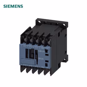 西门子 功率接触器,16A,7.5kW,1NO,200VAC,50Hz200-220V,60Hz,3极,尺寸S00环形电缆终端衔套连接；3RT20184AN61