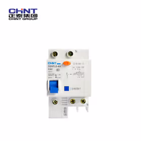 正泰 漏电微型断路器；DZ47LE-63 1P+N C25 30mA