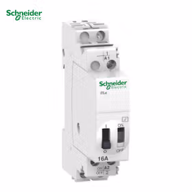 施耐德电气 带集中控制的脉冲开关；iTLc 16A 1NO 24Vac 50-60HZ