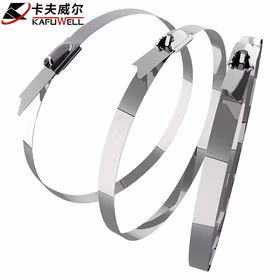 卡夫威尔自锁式304不锈钢扎带扎线园林户外船用捆绑固定线缆收紧 OT3302