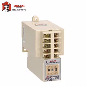 德力西电气 时间继电器；JS7G-4 0.01S-9.99S AC220V 触点5A