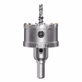 人民（PEOPLE）加长合金开孔器铁板不锈钢铁皮打孔扩孔器木工钻头钢板开口器53mm