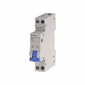 西门子 ET-5SN国产 紧凑型电子式剩余电流保护断路器 6A 1P+N C 6kA 30mA A；5SV9/SN A 30mA 1P+N 6KA C6