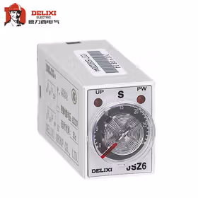 德力西电气 电子式时间继电器；JSZ6-4 60S AC220V
