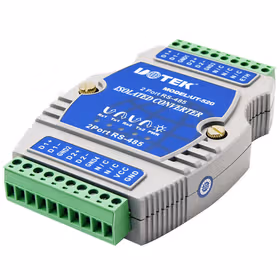 宇泰(UOTEK) 有源RS232转2口RS485集线器导轨式；UT-5202