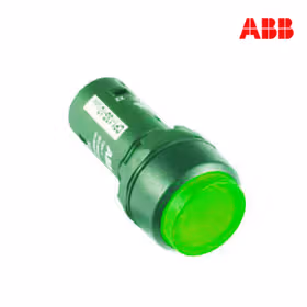 ABB CP3凸头复位型按钮（带灯型）,绿色；CP3-11G-10