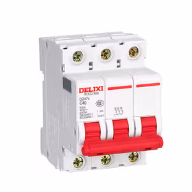德力西电气 小型漏电保护断路器；DZ47sLE 3P C 40A