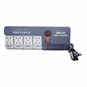 德力西电气 便携式交流稳压器；AVR-P1500VA