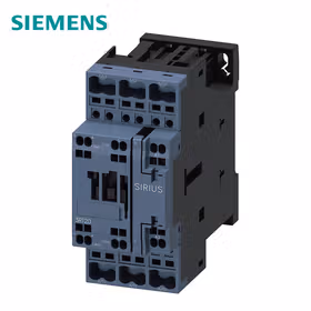 西门子 功率接触器,12A,5.5kW,1NO+1NC,230VAC,50Hz,3极,尺寸S0笼卡式连接；3RT20242AP00