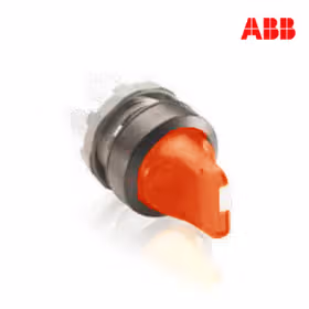 ABB M3SS三位置选择开关操作头部（带灯型）,红色；M3SS2-11R
