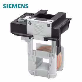 西门子 可更换线圈3RT105,3RT145交流(50...60Hz)/DC操作,21...27.3V,驱动：电子带PLC输入端24VDC螺旋接头；3RT19555NB31