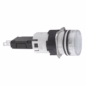 施耐德电气 圆形白色(LED12～24V) 16mm指示灯；XB6AV1BB