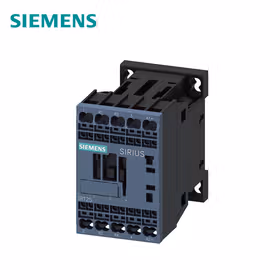 西门子 功率接触器,12A,5.5kW, 2NO+2NC 24VDC4极,尺寸S00笼卡式连接；3RT25172BB40