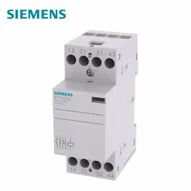 西门子 INSTA接触器带2个常开触点,和2NC25A,230VAC220VDC控制电压；5TT5 25A 2NO+2NC 230AC/220DC