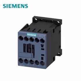 西门子 功率接触器,12A,5.5kW, 2NO+2NC 220VDC4极,尺寸S00螺栓型端子连接；3RT25171BM40