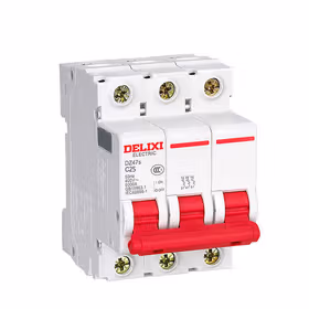 德力西电气 小型漏电保护断路器；DZ47sLE 3P C 25A
