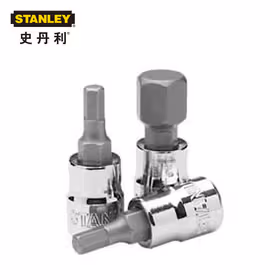 史丹利 10mm(3/8")系列44mm六角旋具套筒H5；87-972