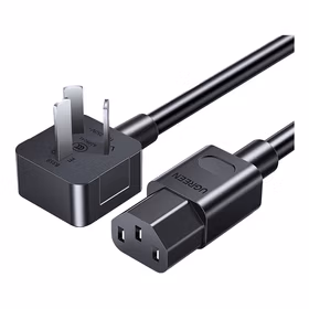 绿联UGREEN 电脑主机电源线 60801 3m 黑色