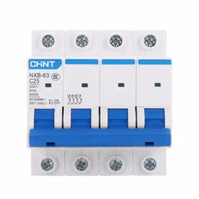 正泰 NXB-63 小型断路器；NXB-63 4P C25
