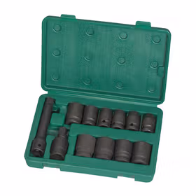 世达 12件12.5mm系列风动套筒组套；09009