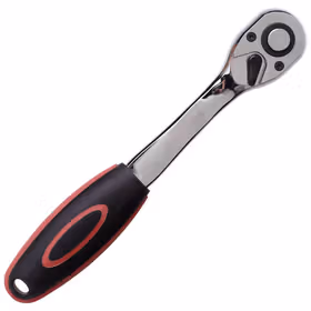 得力 12.5mm系列曲柄棘轮扳手12.5mm72齿；DL2522（新旧交替，随机发货）