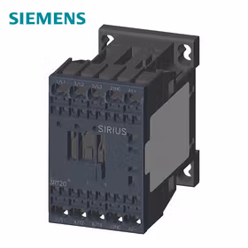 西门子 功率接触器,16A,7.5kW,1NC,24VDC通信能力,3极,尺寸S00,笼卡式连接；3RT20182BB420CC0