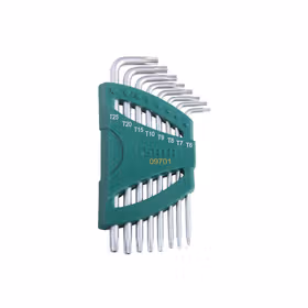 世达 8件加长中孔花型扳手组套TT6-TT25；09701