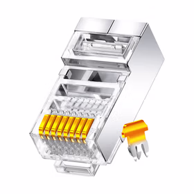 山泽（SAMZHE）SJ-5530超五类网络屏蔽水晶头 SJ-5530