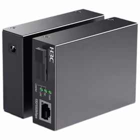 新华三（H3C）千兆单模单纤光纤收发器 AB端3公里传输 SC光口 FC01G-3A+FC01G-3B AB端一对装