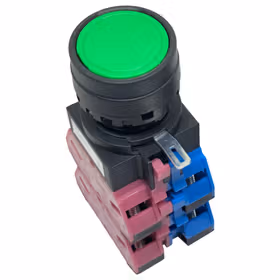 和泉 按钮开关,绿色；HW1B-M120G