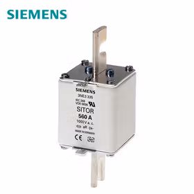 西门子 SITOR熔断片,含开槽的刀形触头,NH2,输入：450A,gR,UnAC：690V,Un直流：440V,前端标示警报器；3NE NH2 450A 690V ACgR开槽刀形触刀