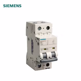 西门子 ET-5SY国产 超高分断型 微型断路器 0.5A 2P D 50kA；5SY7 2P D0.5 50KA