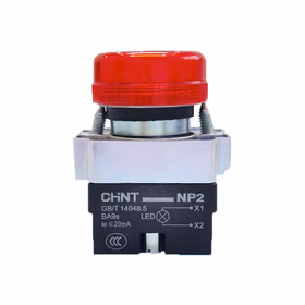 正泰 指示灯 金属头；NP2-BV64 220V LED