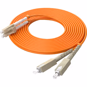 山泽(SAMZHE) 光纤跳线 LC-SC OM3多模双芯；G3-LCSC10 10米