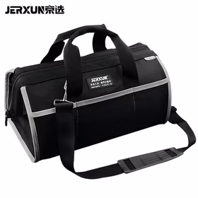 京选（JERXUN）多功能维修工具包加厚牛津布帆布手提单肩拎包腰包电工包工具袋