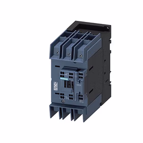 西门子 功率接触器,80A,37kW,1NO+1NC,24VDC,3极,尺寸S3弹簧型端子连接集成的可变电阻适用于2A PLC输出端含E型接线盒,；3RT20453KB400VT0