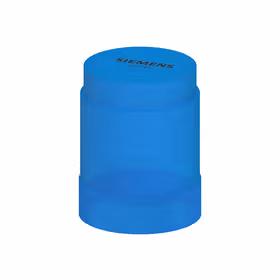 西门子 连续闪光元件,带集成式LED,蓝色,115VAC,直径50mm；8WD42405BF