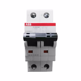 ABB S200M系列UC交直流微型断路器；S202M-C10UC