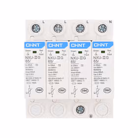 正泰 电涌保护器 NXU-IIG 65kA/440V 4P；710270800000172
