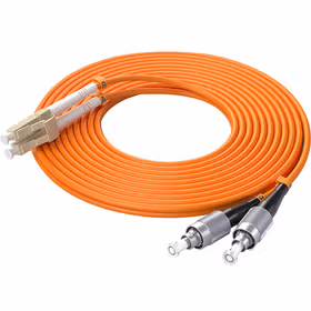 山泽(SAMZHE) 光纤跳线 LC-FC OM3多模双芯；G3-LCFC10 10米