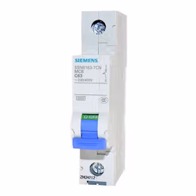 西门子 ET-5SN国产 微型断路器 63A 1P C 6kA；5SN6 1P C63