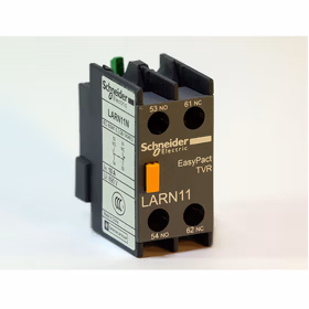 施耐德电气 EasyPact TVR辅助触点模块,2NC；LARN02N