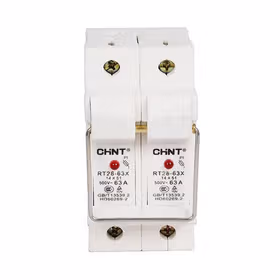 正泰 熔断器底座；底座RT28-63X 2P