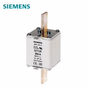 西门子 SITOR熔断片,含测量触点,NH2,输入：500A,gS,UnAC：690V,Un直流：440V,前端标示警报器；3NE NH2 500A 690V AC gS
