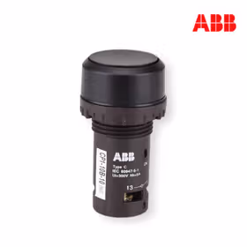 ABB CP2平头自锁型按钮（不带灯型）,黑色；CP2-10B-11
